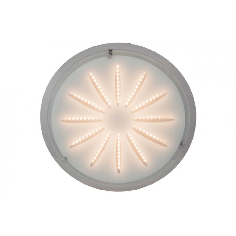 Brilliant CATHLEEN Wall and Ceiling Light LED chrome, 1-light source