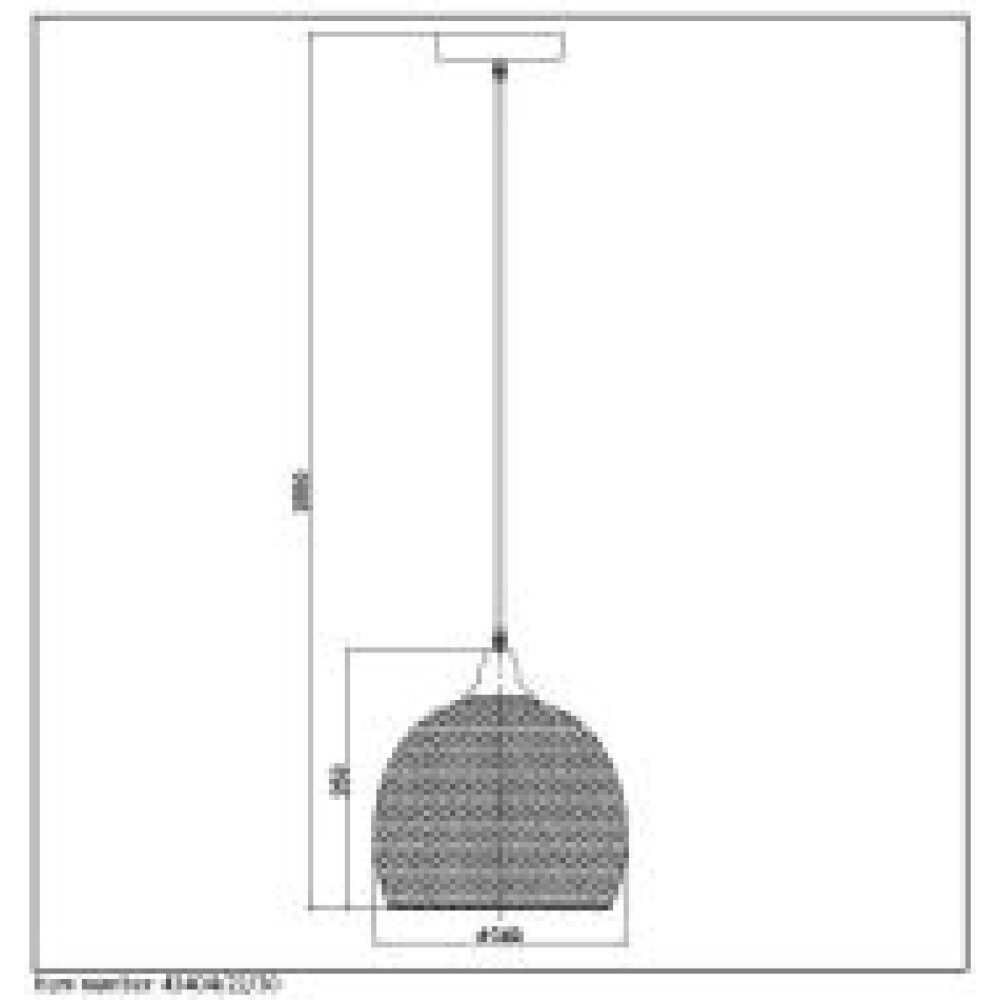 Lucide MESH Pendant Light black, 1-light source