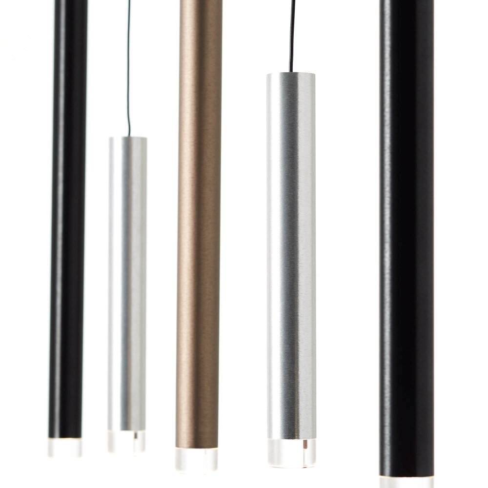 Brilliant Living Cembalo Pendant Light LED aluminium, 5-light sources