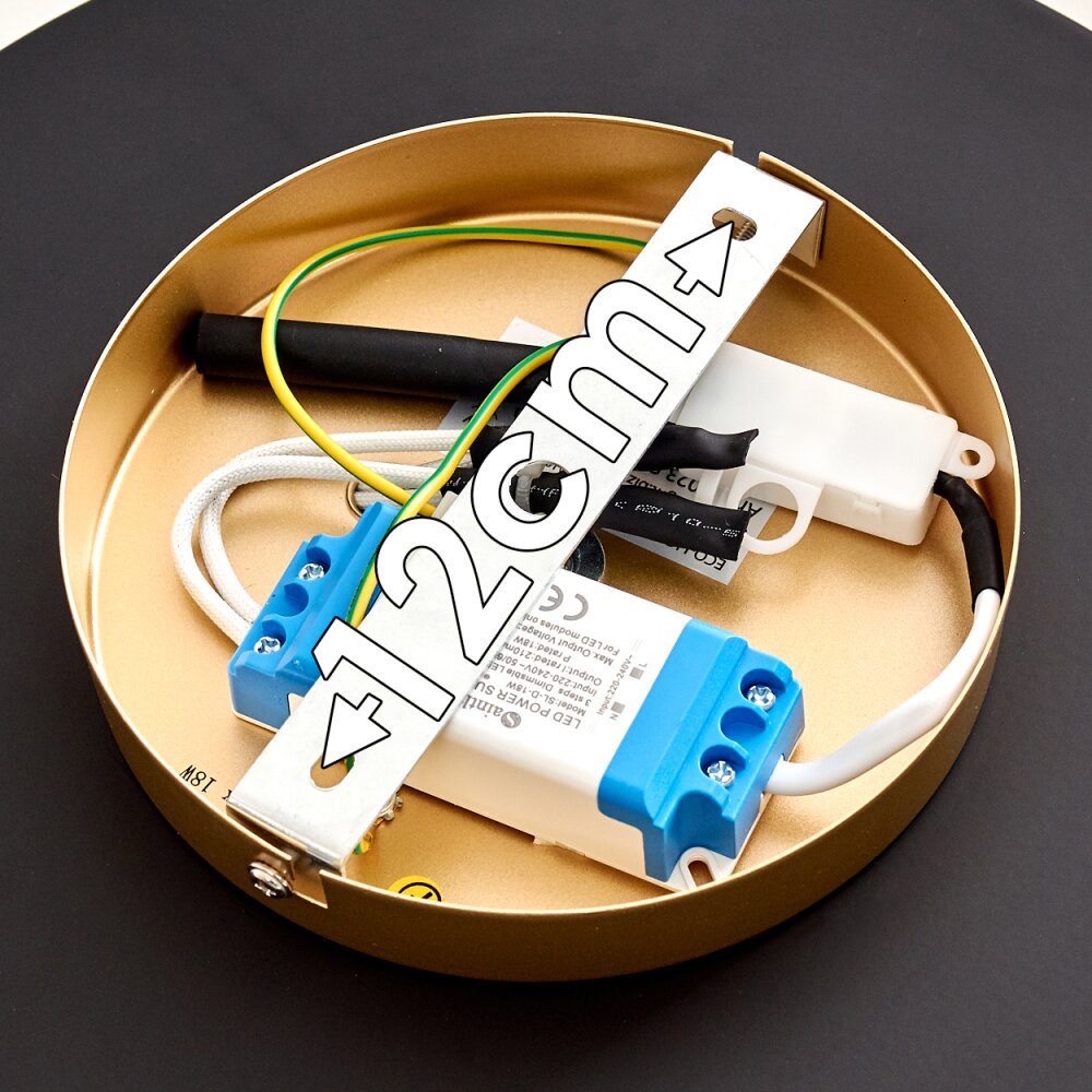 AITRACH Ceiling Light LED gold, 1-light source