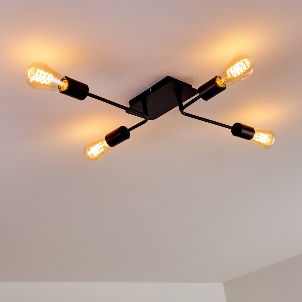 BOGNO Ceiling Light black, 4-light sources