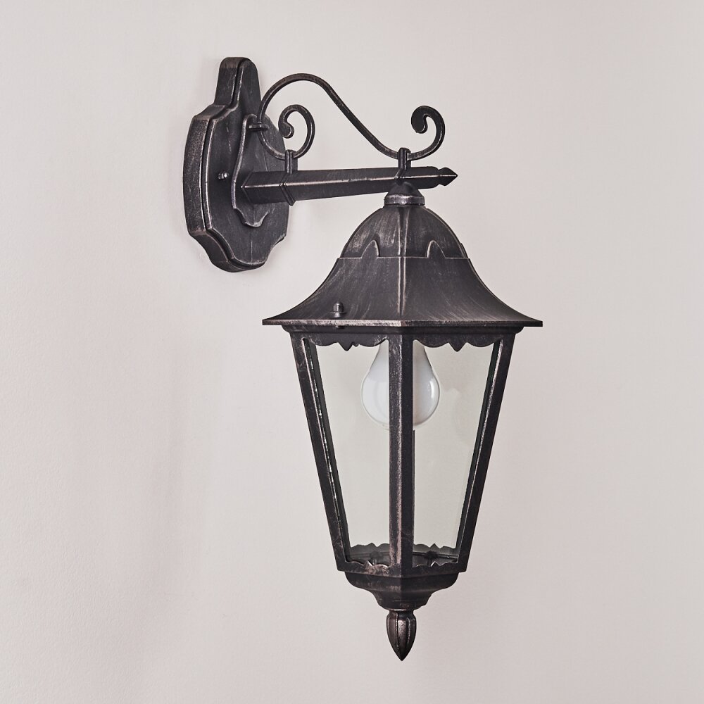 Lignac Outdoor Wall Light black, 1-light source