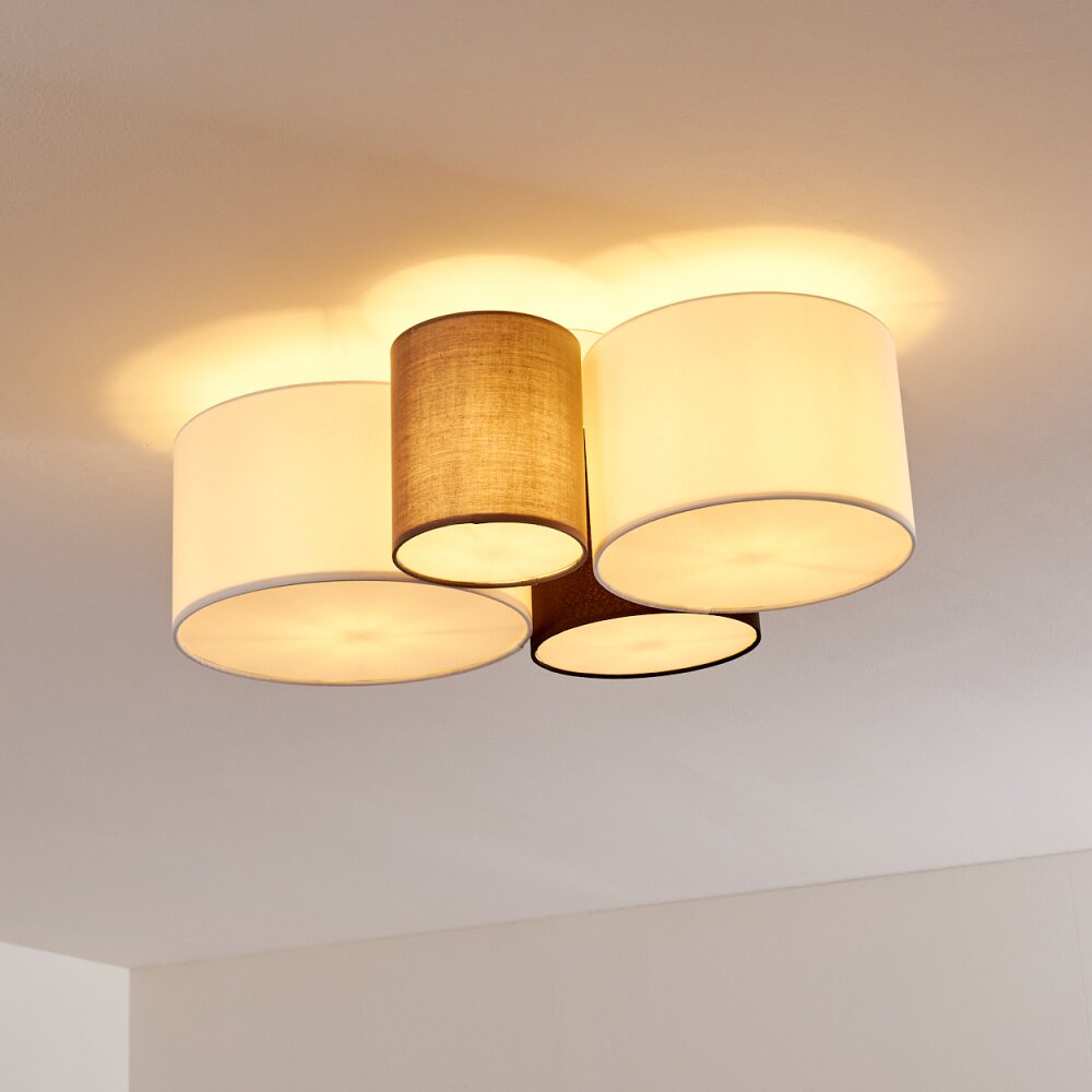 SKELBAEK Ceiling Light white, 4-light sources