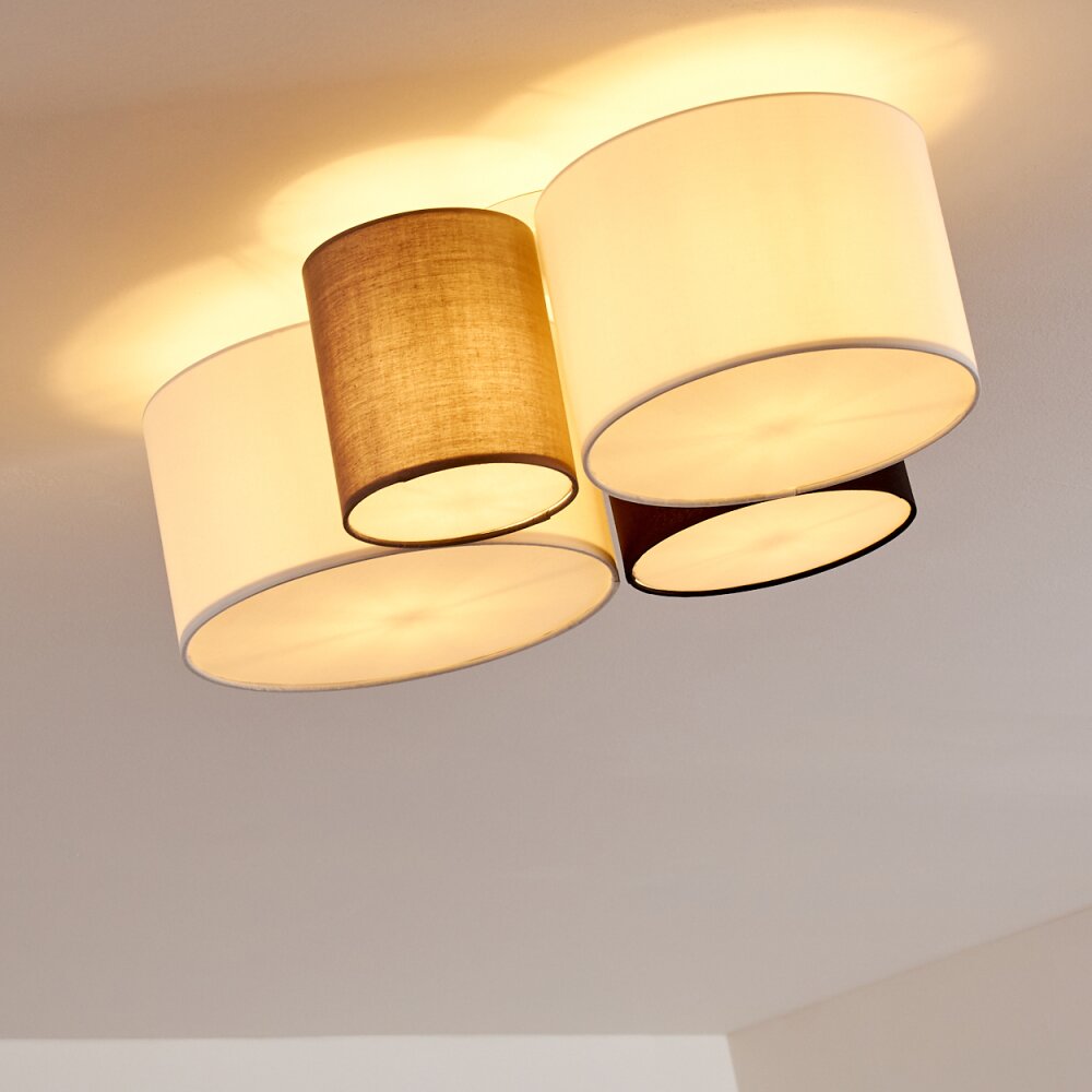 SKELBAEK Ceiling Light white, 4-light sources