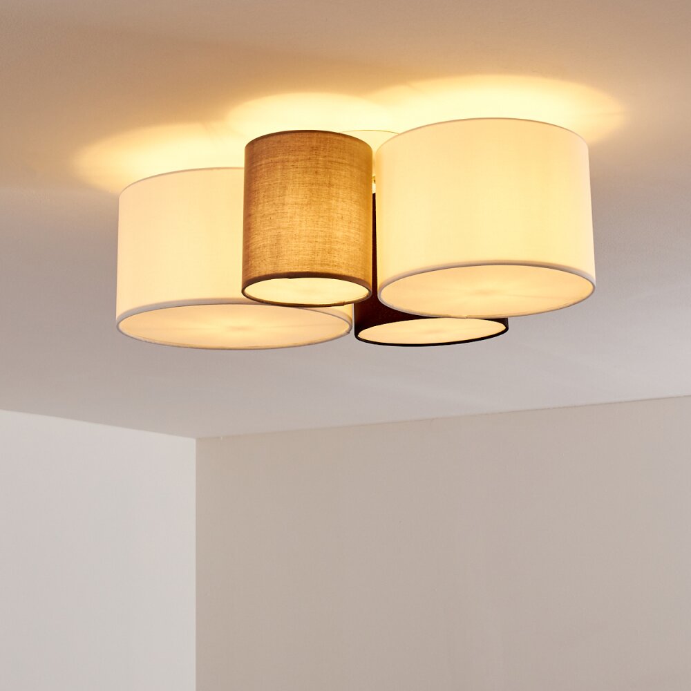 SKELBAEK Ceiling Light white, 4-light sources