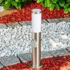 Norburg pedestal light, path light stainless steel, 1-light source