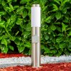 Norburg pedestal light, path light stainless steel, 1-light source