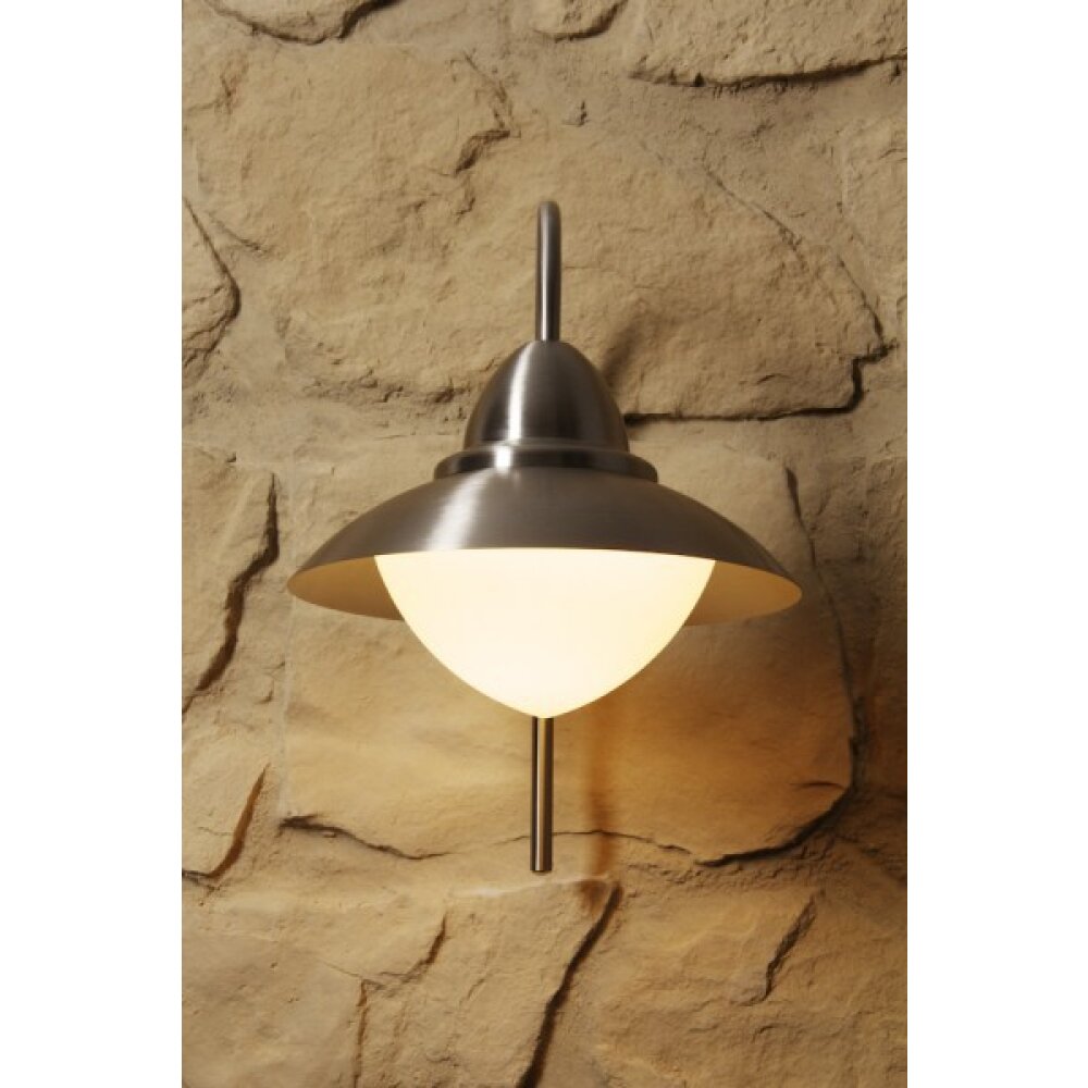Eglo SIDNEY wall light stainless steel
