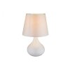 Globo FREEDOM table lamp white, 1-light source