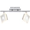 Globo Gerolf ceiling spotlight LED chrome, 2-light sources