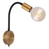 Wall Light Globo EDDY gold, 1-light source