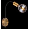 Wall Light Globo EDDY gold, 1-light source