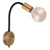 Wall Light Globo EDDY gold, 1-light source