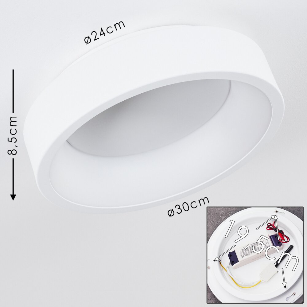KAMPALA Ceiling Light LED white, 1-light source