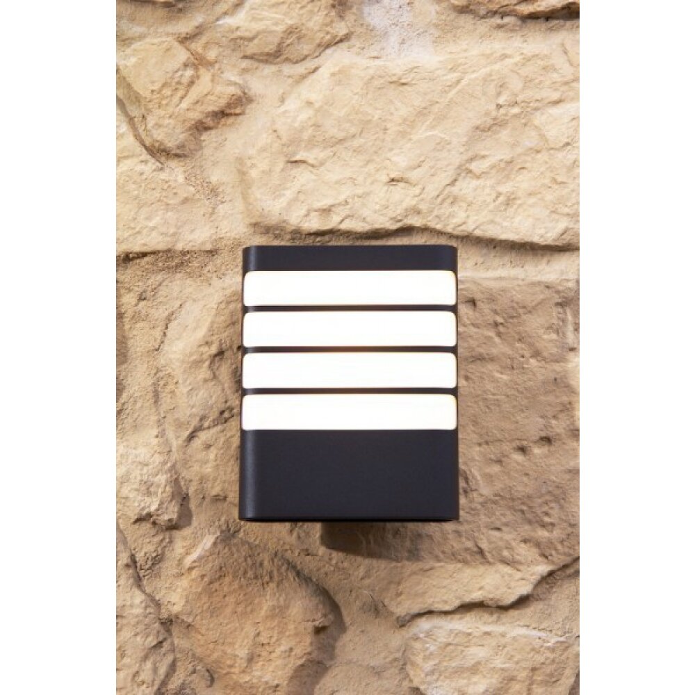Philips myGarden RACCOON wall light LED anthracite, 1-light source
