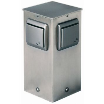 Albert Lighting 2119 outdoor socket stainless steel