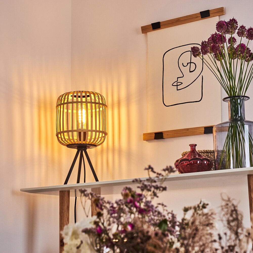 SUKHOTHAI Table lamp black, 1-light source