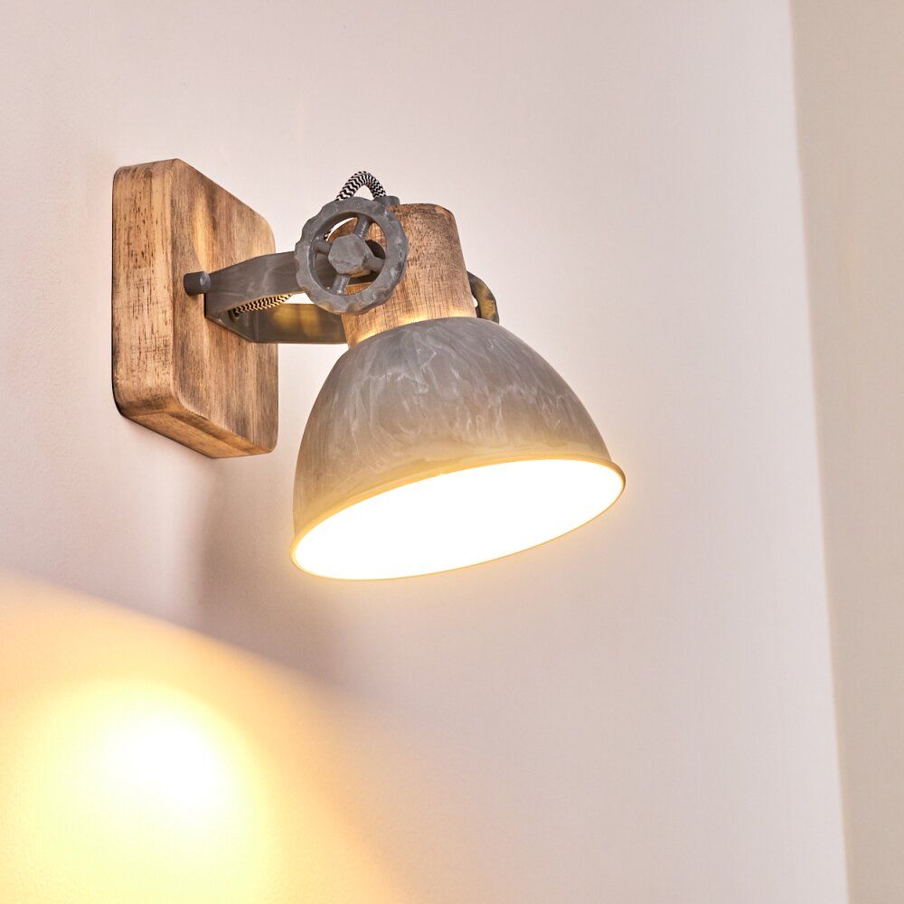 Orny Wall Light Light wood, 1-light source