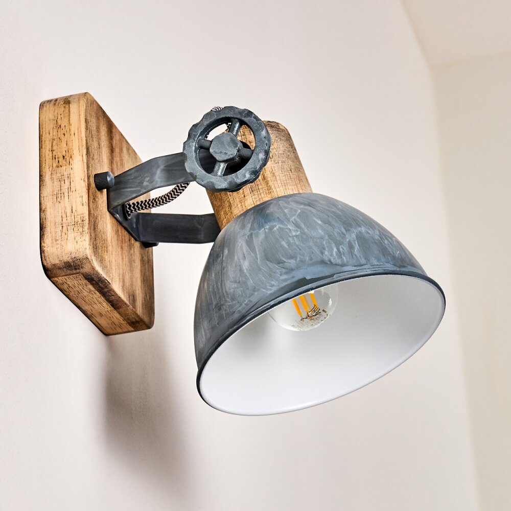 Orny Wall Light Light wood, 1-light source