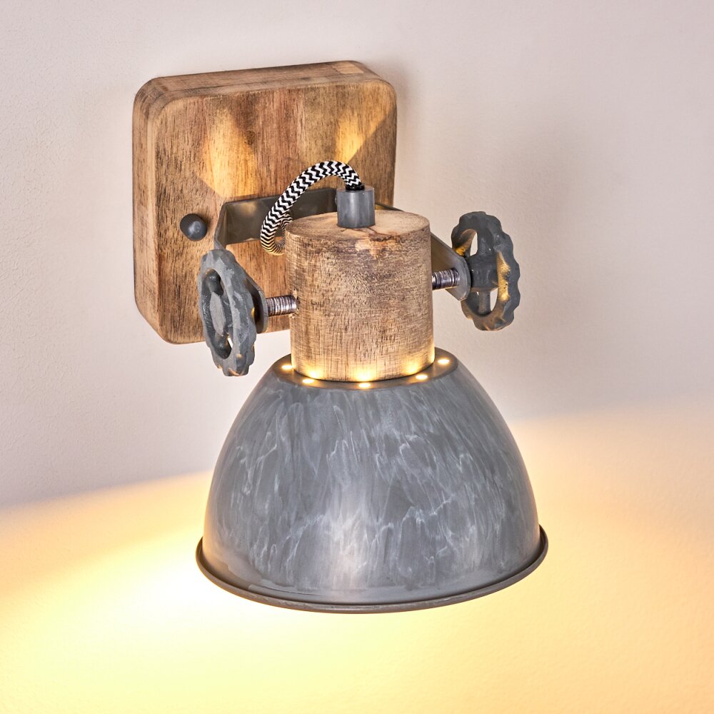 Orny Wall Light Light wood, 1-light source