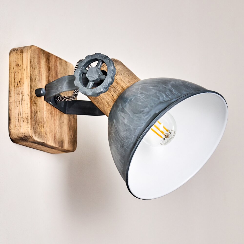Orny Wall Light Light wood, 1-light source
