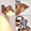 Gudo Wall Light rust-coloured, white, 1-light source