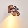 Gudo Wall Light rust-coloured, white, 1-light source