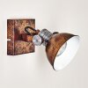 Gudo Wall Light rust-coloured, white, 1-light source