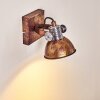 Gudo Wall Light rust-coloured, white, 1-light source