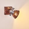 Gudo Wall Light rust-coloured, white, 1-light source