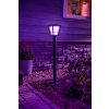 Philips HUE AMBIANCE WHITE & COLOR ECONIC path light LED black, 1-light source, Colour changer