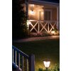 Philips HUE AMBIANCE WHITE & COLOR ECONIC path light LED black, 1-light source, Colour changer