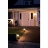 Philips HUE AMBIANCE WHITE & COLOR ECONIC path light LED black, 1-light source, Colour changer