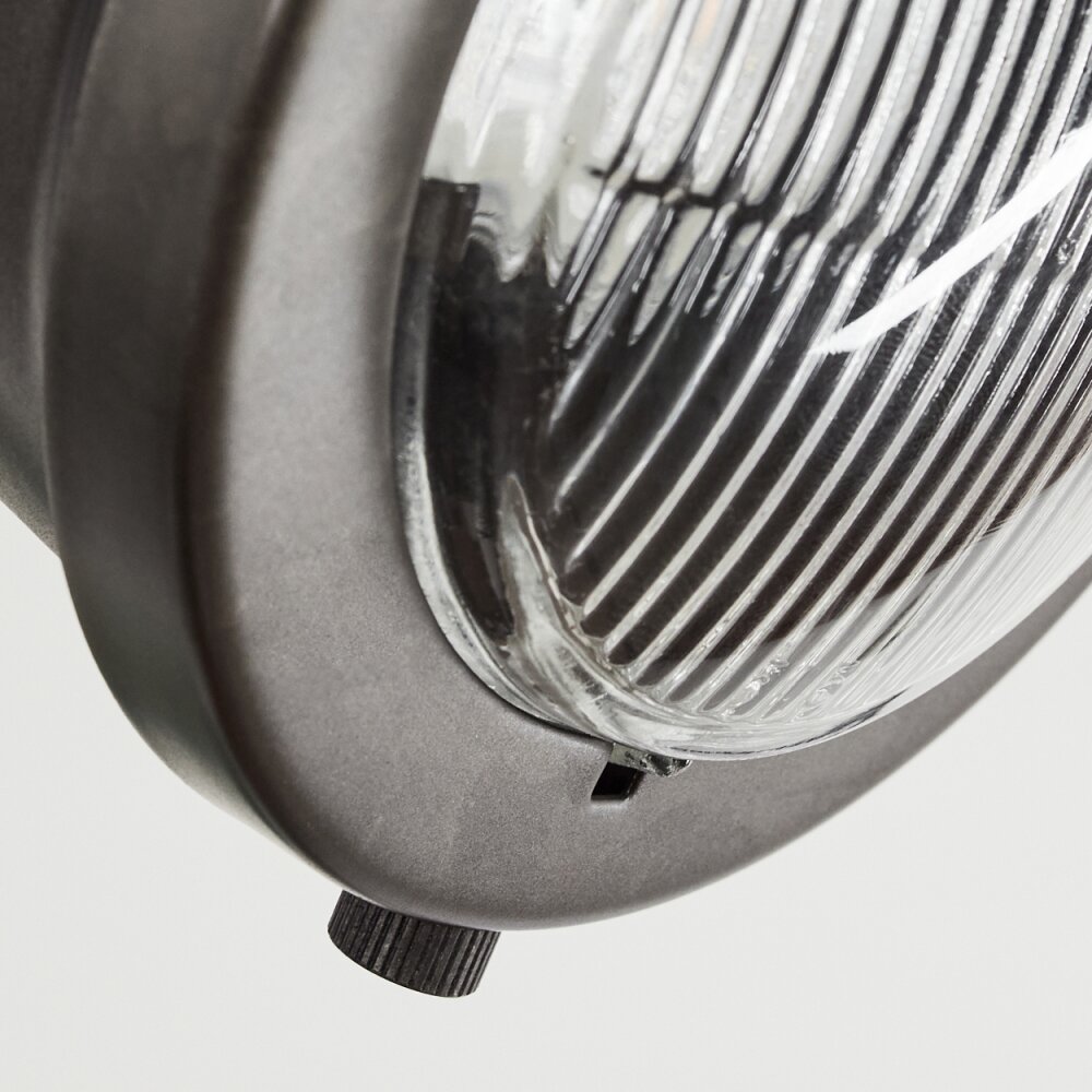 Ceiling Light Glostrup brown, stainless steel, 2-light sources