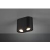 Ceiling Light Trio Leuchten COOKIE black, 2-light sources